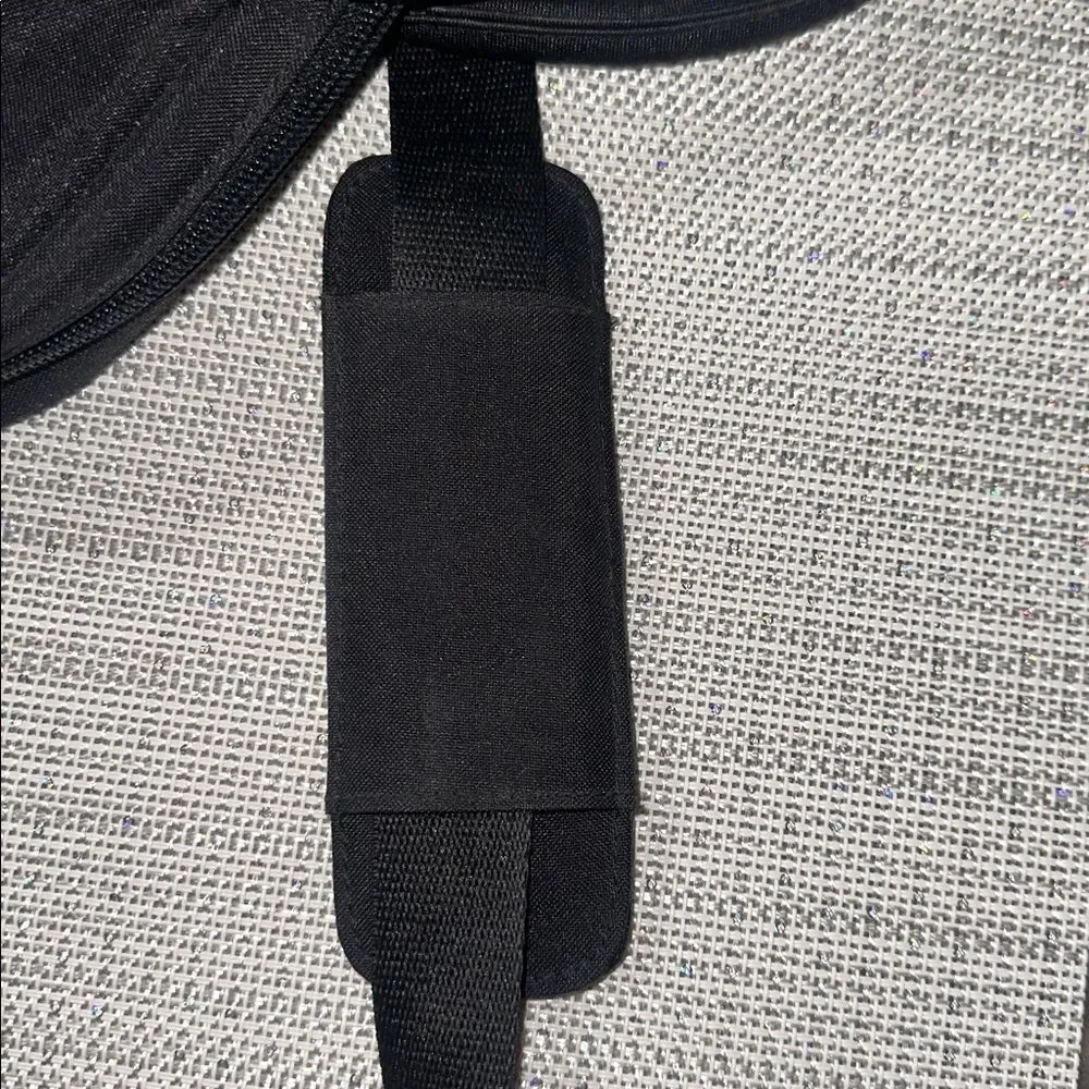 MILANO Series Black Padded Laptop Bag